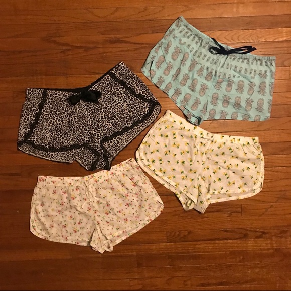 Victoria Secret lot of 8 pajama shorts bottoms Lg